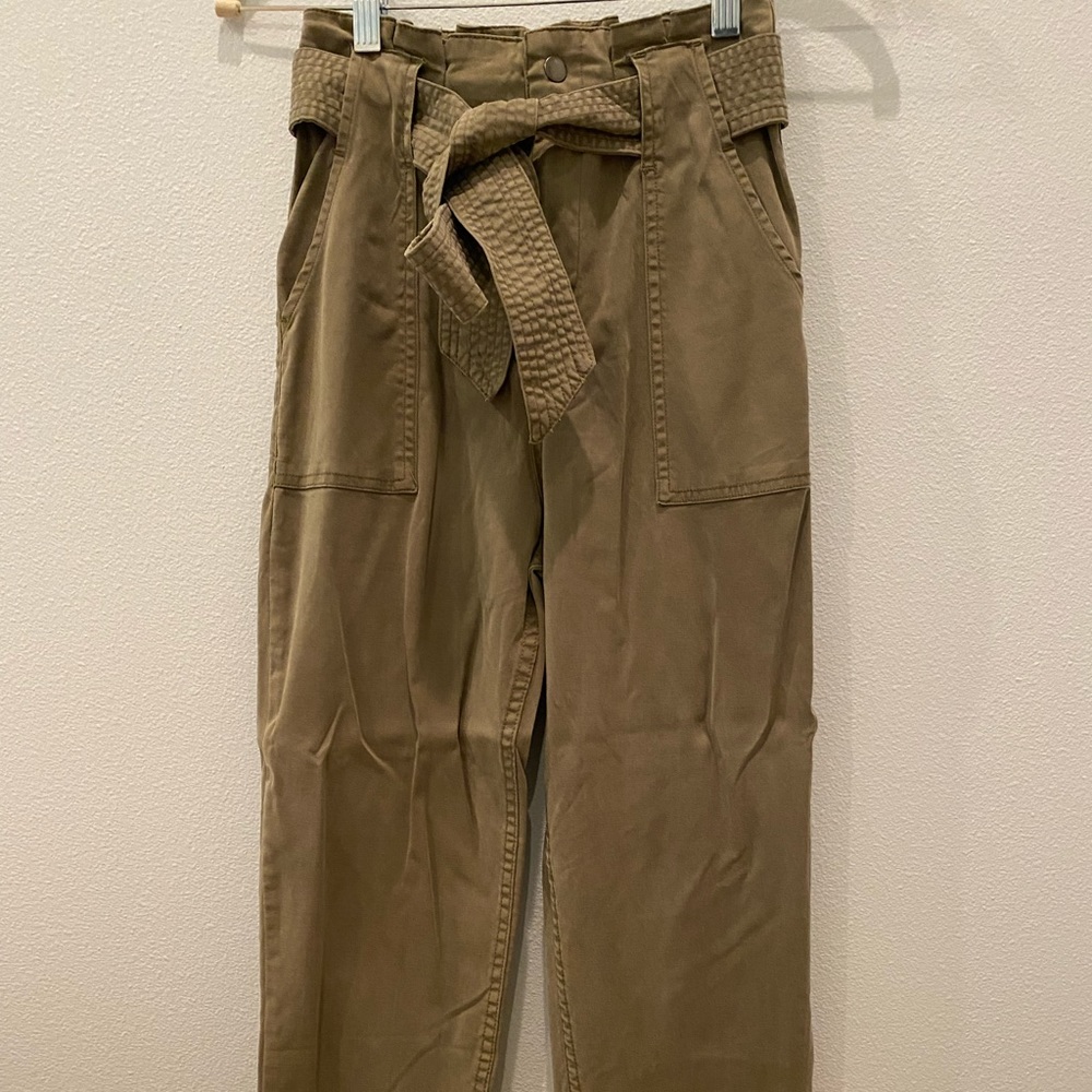 Top Shop. Green pants. Size 4